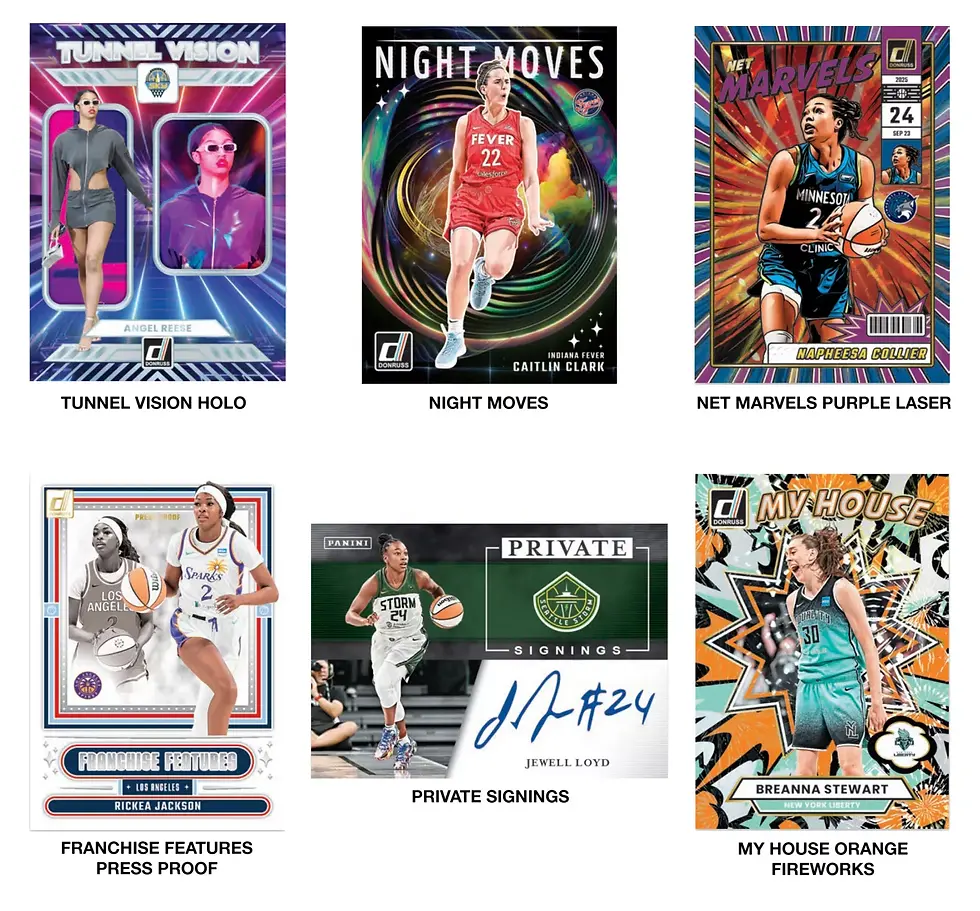 Thumbnail: 2025 Panini Donruss WNBA Basketball Mega Box
