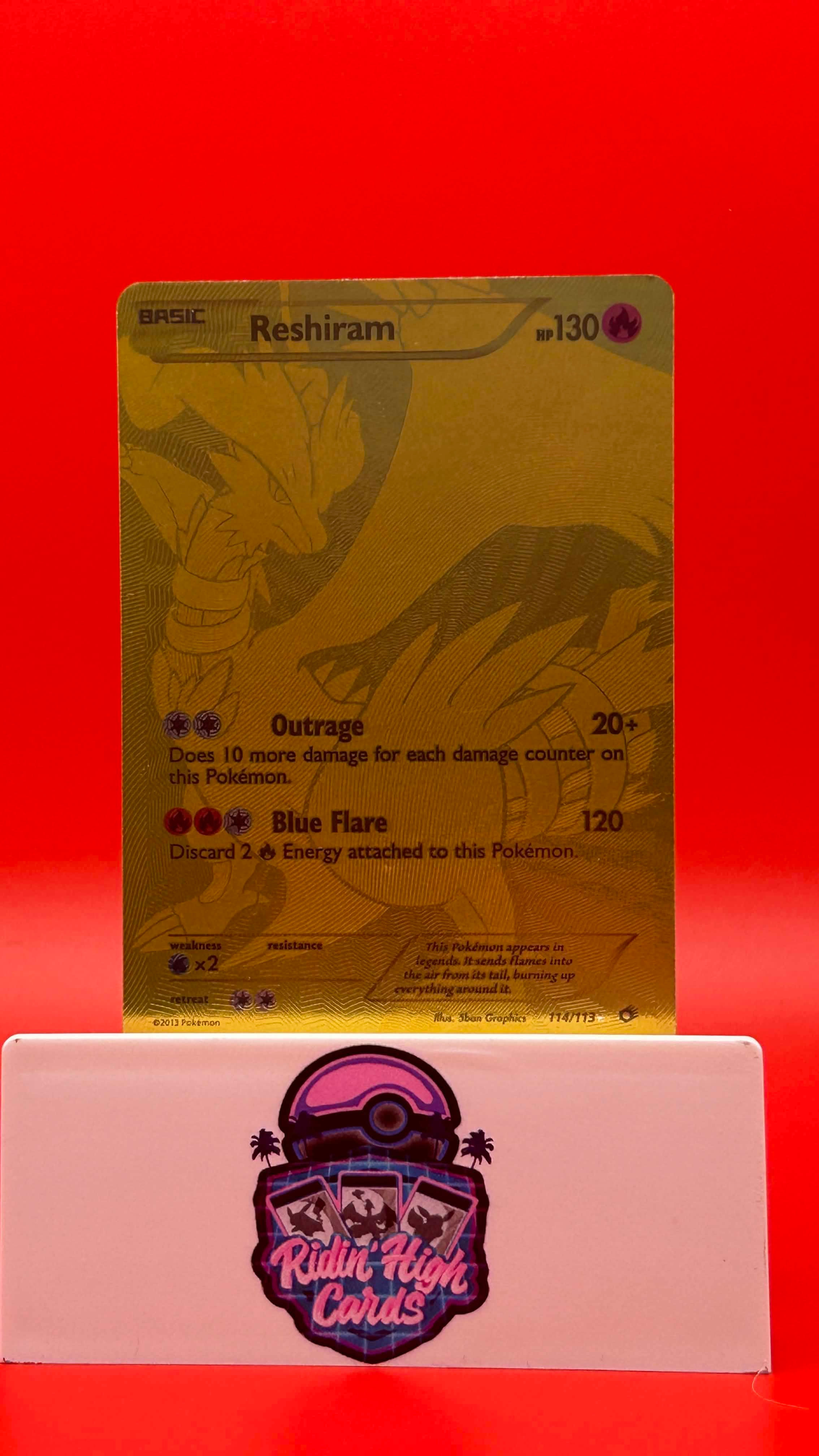 Reshiram 114/113 Legendary Treasures - MP