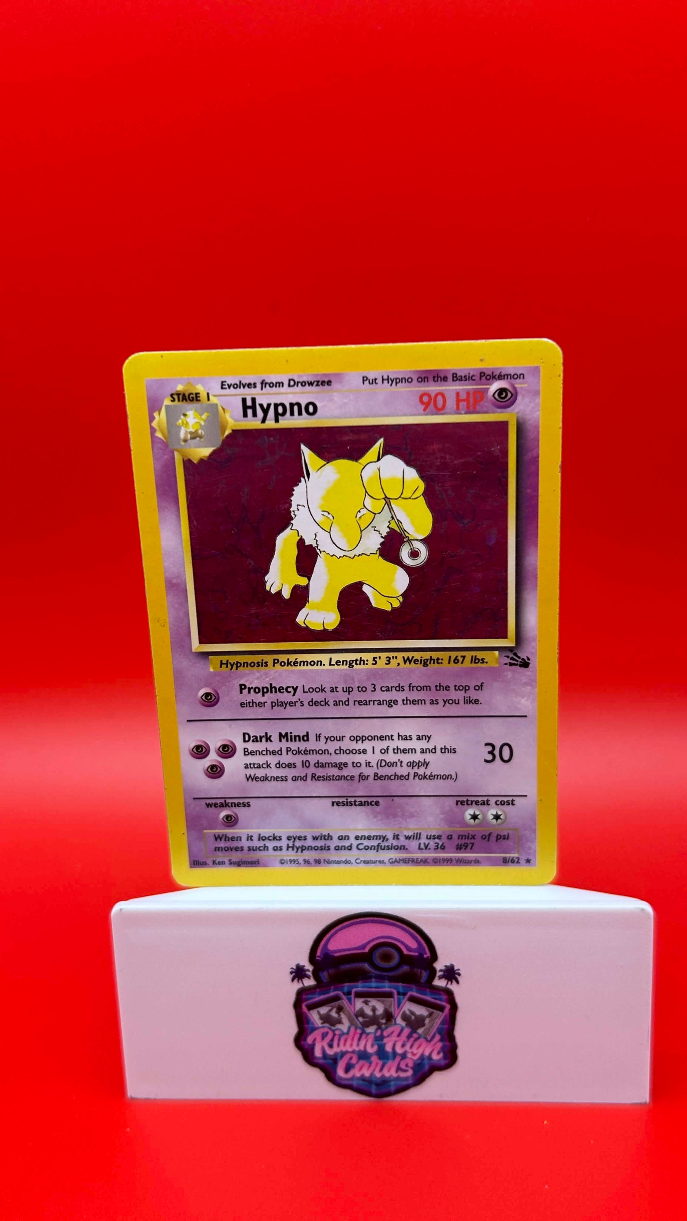 Hypno (8) - Fossil - HP
