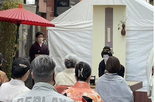 TOKYO : Rencontre avec des geisha-san 芸者さんとの出会い