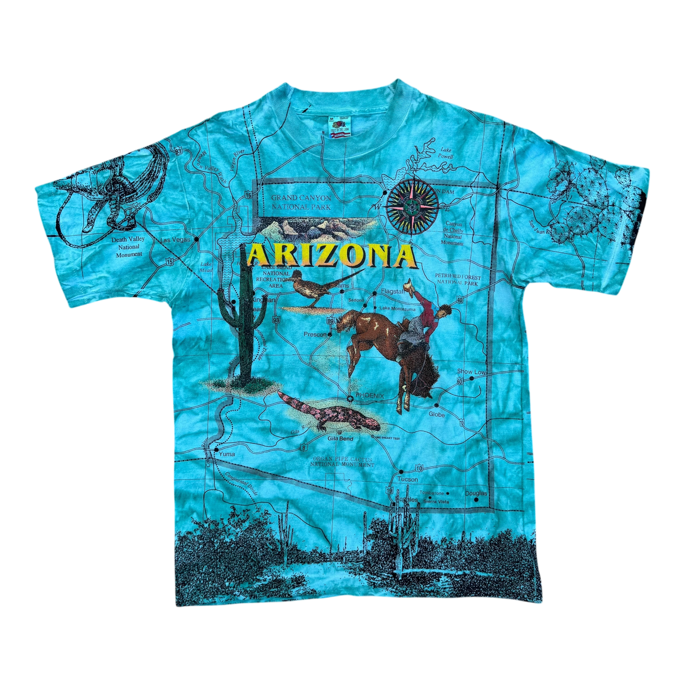 Vintage Arizona Map tee