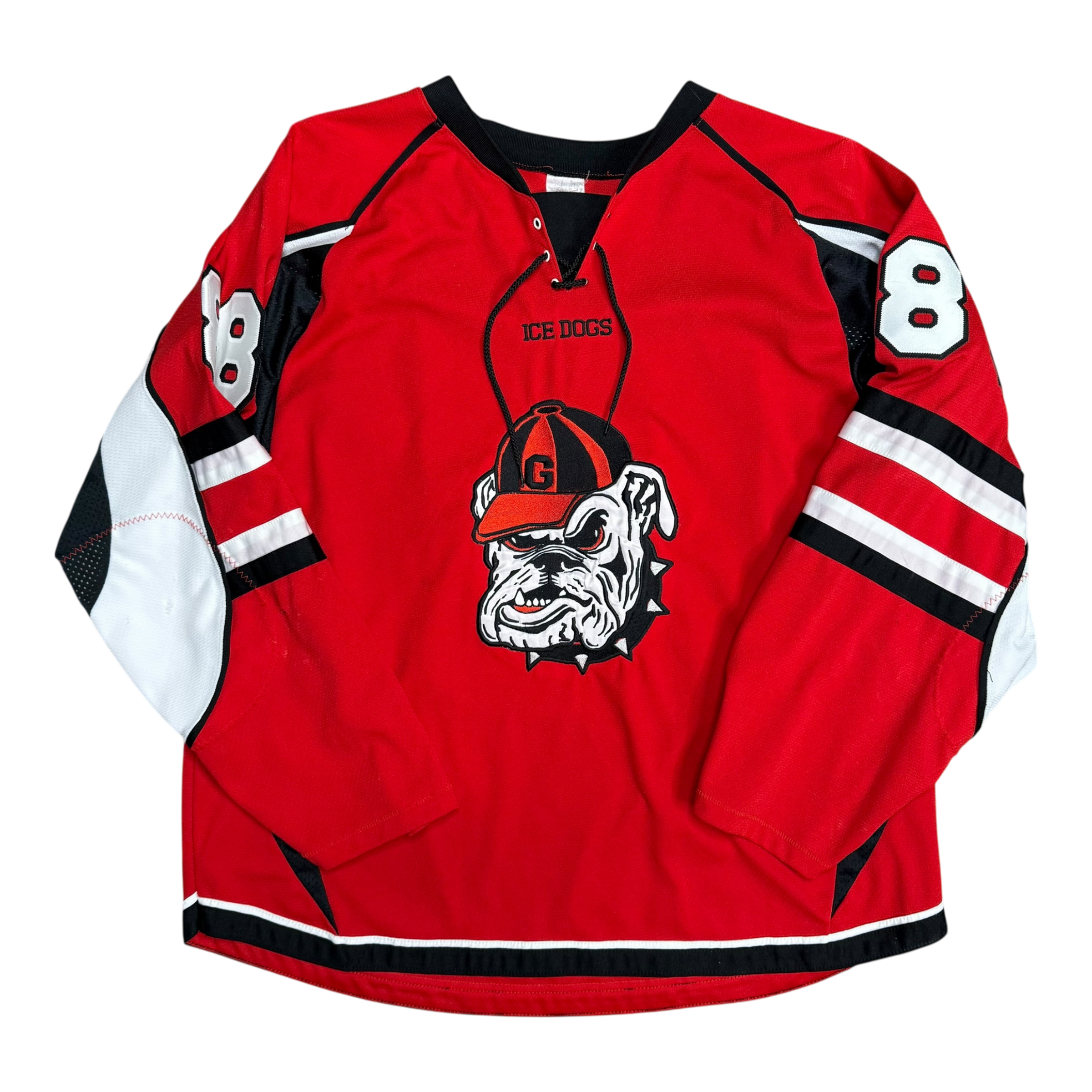 UGA Ice Dogs hockey jersey (signed by Patrick Kane)