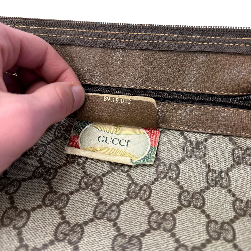 Thumbnail: Vintage Gucci tote bag