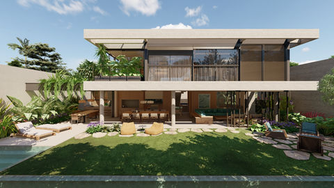 Local: Jardim Morumbi, São Paulo - SP
Ano de inicio do projeto: 2023
Ano de conclusão da obra: previsto para 2025
Área de Terreno: 3.014,60m²
Área de Construção: 3.692,63m²
Quantidade de Unidades: 7 casas
Área de Construção privativa por unidade: 647m²
Projetado por: Monica Drucker e Marise Jacobsen
Arquiteta responsável: Monica Drucker
Parceiros: Construtora Gamboa e Incorporadora Cedro Rosa (Grupo Cedro Rosa)
Projeto de Paisagismo: Gil Fialho e Cate Poli Paisagismo
Perspectivas: Matheus Pardal e Marise Jacobsen
Projeto de interiores: Drucker Arquitetura
