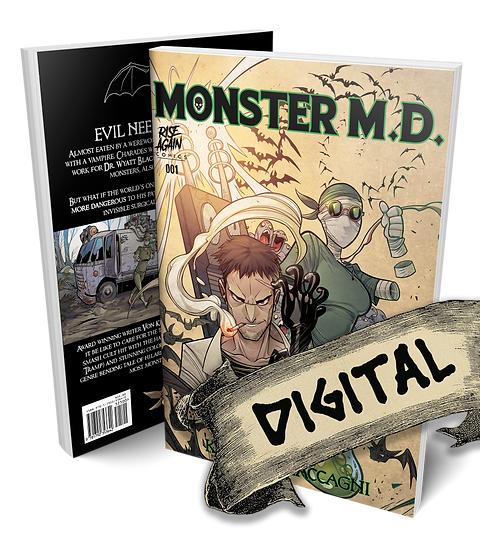 MONSTER M.D. DIGITAL EDITION | Rise Again Comics