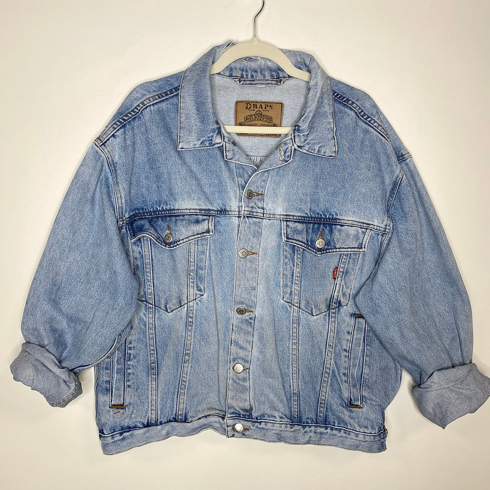 Thumbnail: *Upcycling Edition* Vintage oversized Jacke Motte Unisex (L-XL)