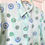Miniaturbild: Vintage Bluse Aquarell Muster (M)