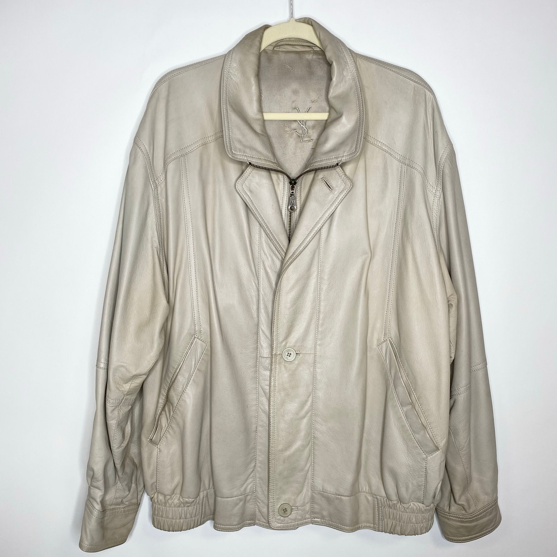 *SUPER RARE* Vintage 80s Bomber YSL Unisex (L-XL)