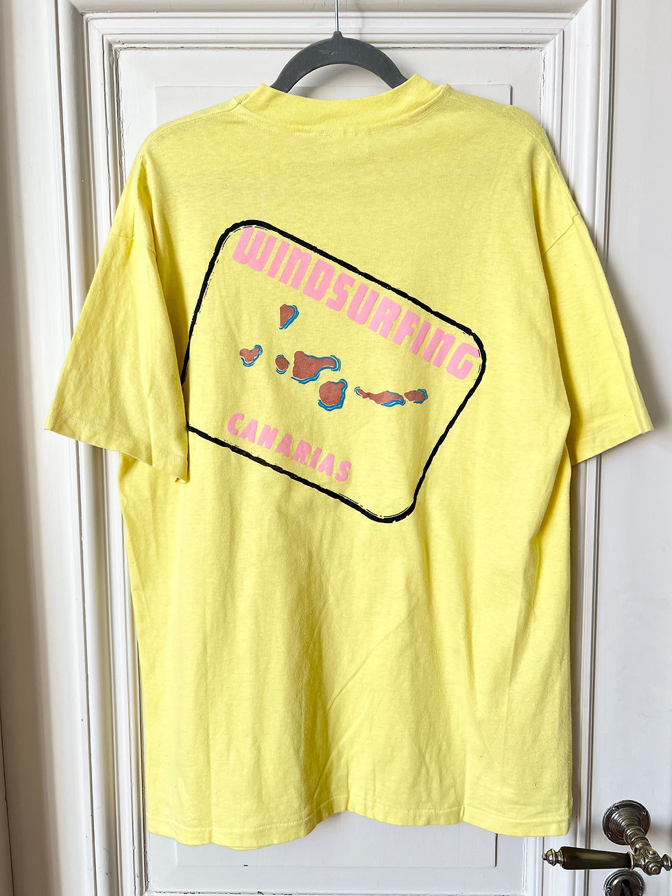 Miniaturbild: Vintage Shirt Single Stitched Canarian Surf Hanes Made in USA (L)
