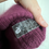 Thumbnail: Vintage Mütze Angora Wolle Magenta 