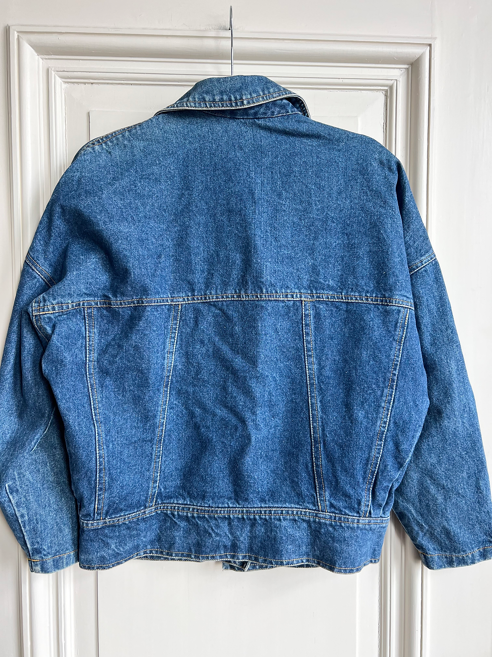 Miniaturbild: Vintage Jeans Jacke Nieten (S)