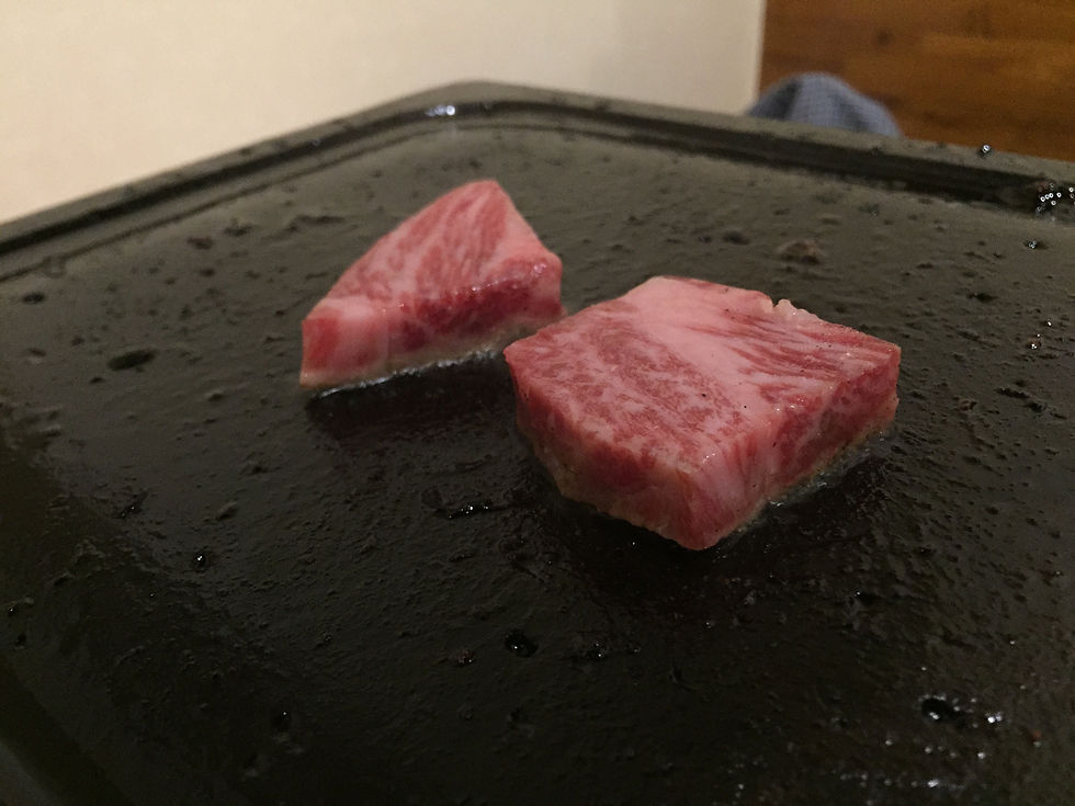 これぞ！溶岩焼きの醍醐味！？