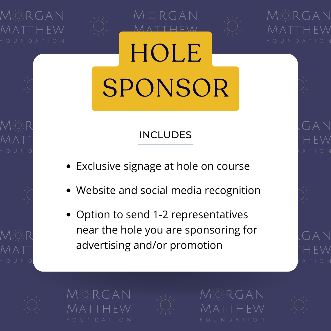 2026 Hole Sponsor