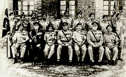 4 - Field Marshal Sir Claude Auchinleck with officers of 1st Punjab Regiment.jpg