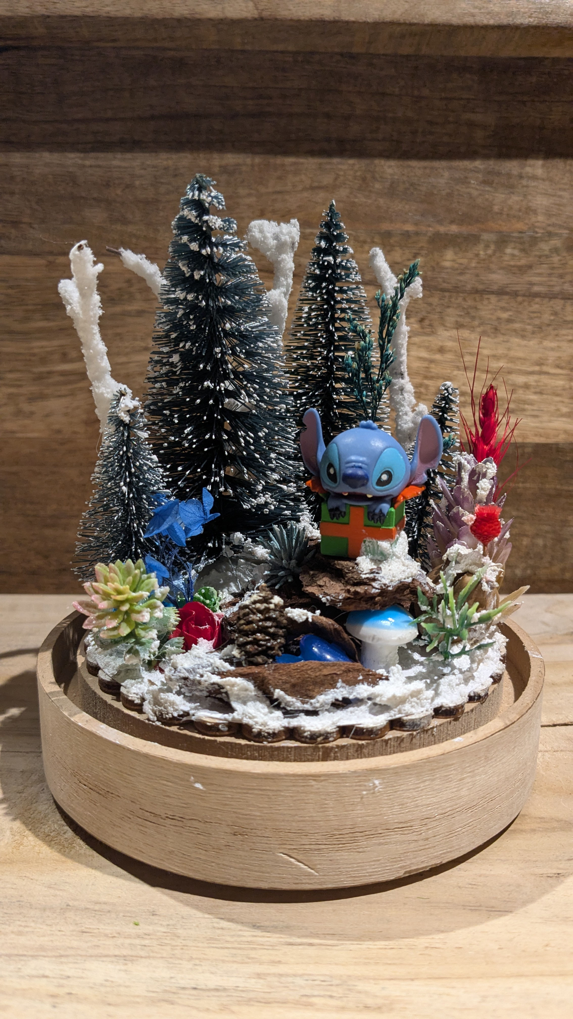Veilleuse Stitch de Noël