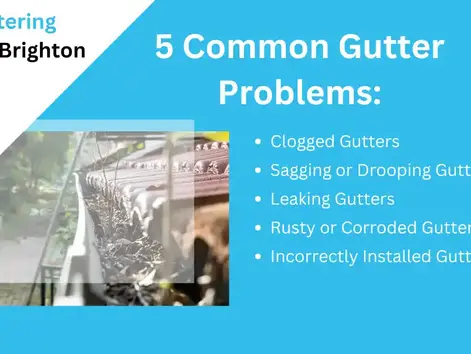5 Common Gutter Problems and How to Fix Them