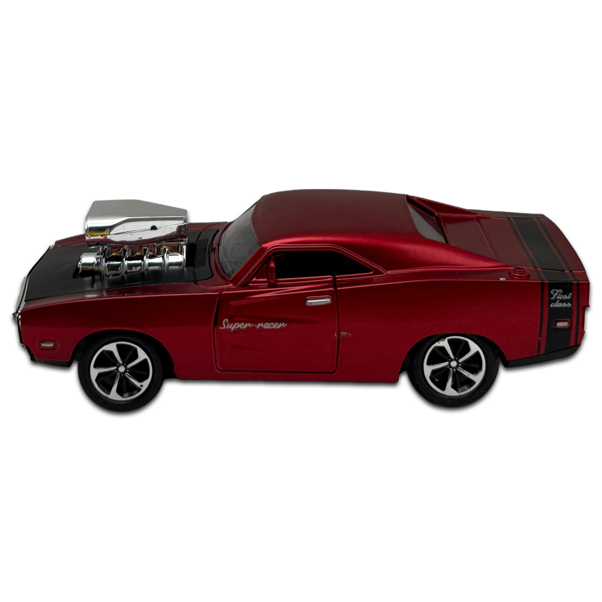 Carrinho De Ferro Dodge Charger Clássico Miniatura