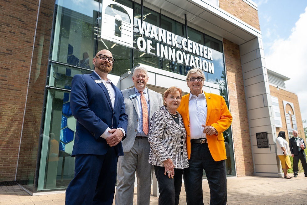 Western, Ronald and Joyce Wanek Foundation celebrate grand opening of the Wanek Center of Innovation