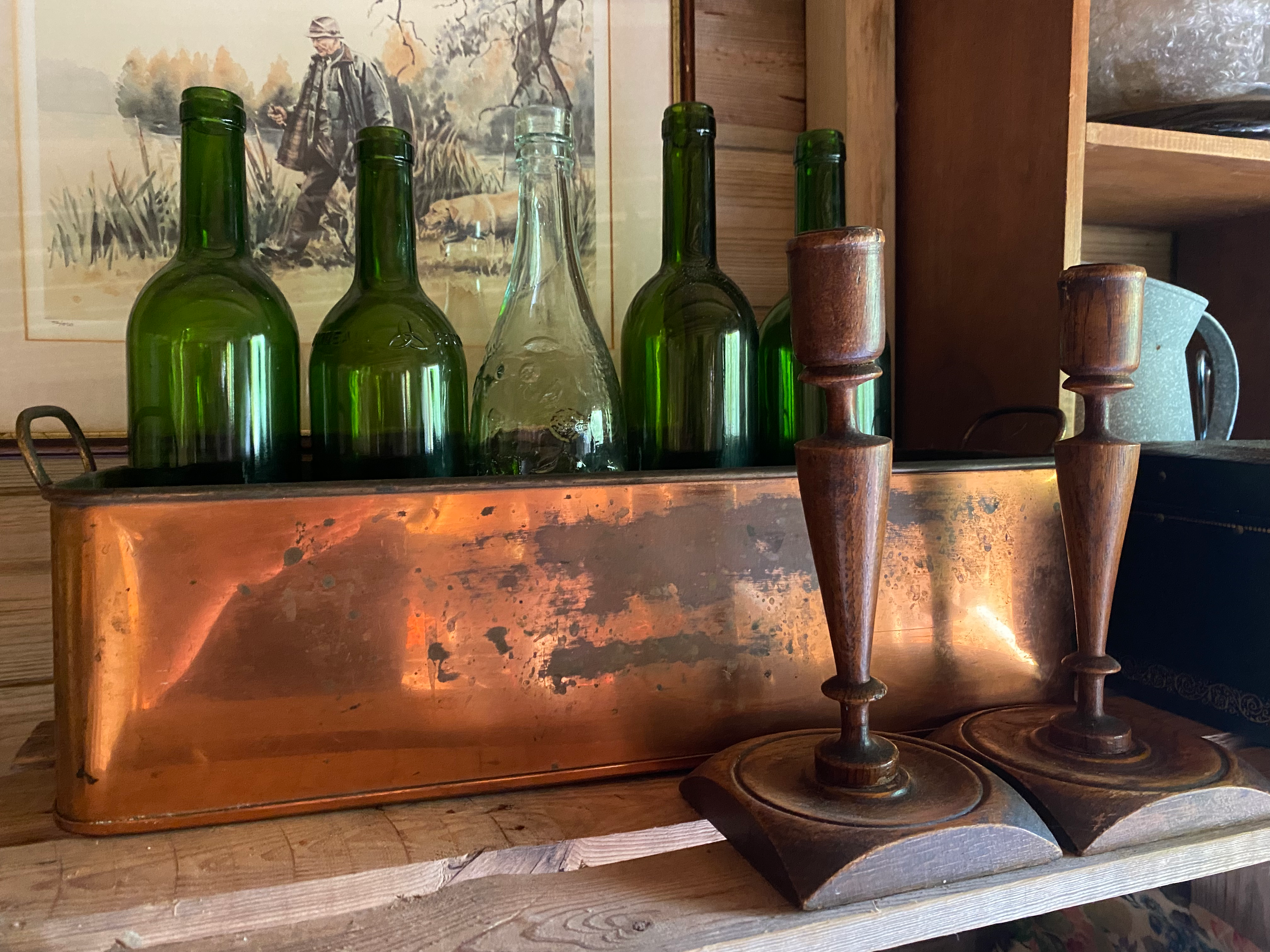 Antique Copper Planter