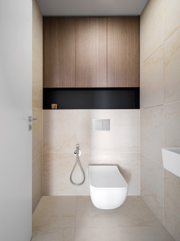 Maison Ořechovka praha luxusní interiér wc nábytek le bon design
