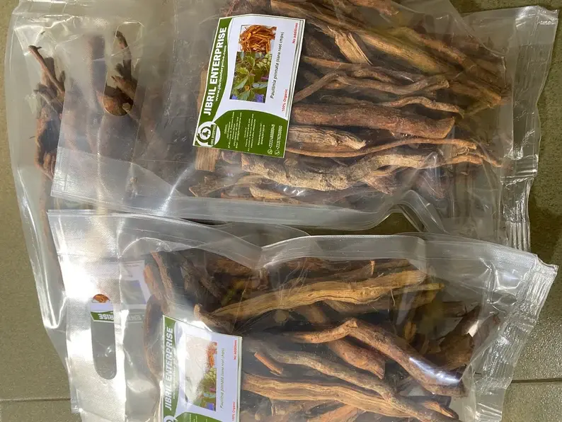 Thumbnail: Paullinia pinnata, liana root chips 200g/$13, shipping/$20, phyto certificate$12