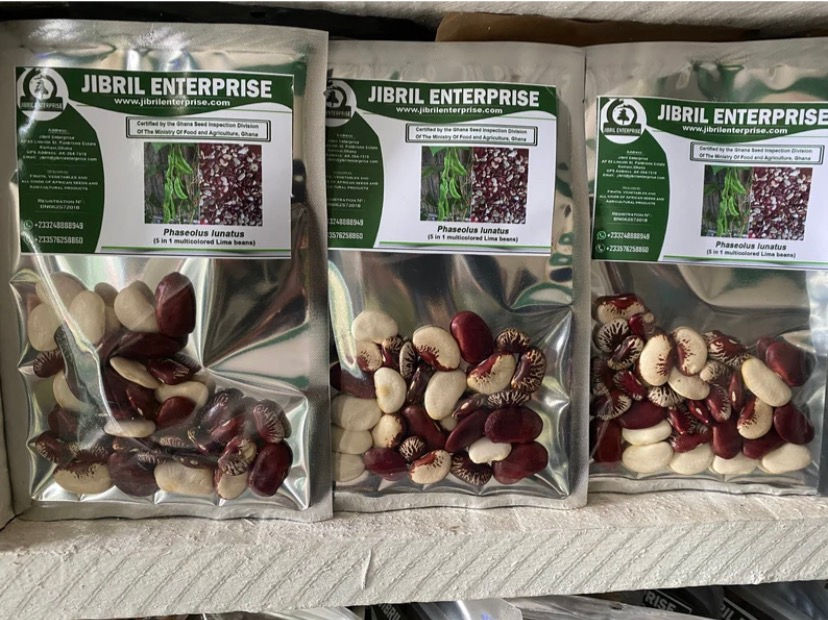 Thumbnail: African lima beans mixture , 200g /$10, shipping $20, phyto certificate $12