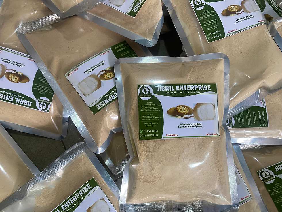 Thumbnail: Organic Baobab fruit powder, 200g/$8, shipping 20