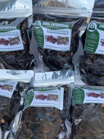 Thumbnail: Black Tamarind, Yooyi, Dialium guineense,200g/$8,shipping/ $20, phyto cert./ $12