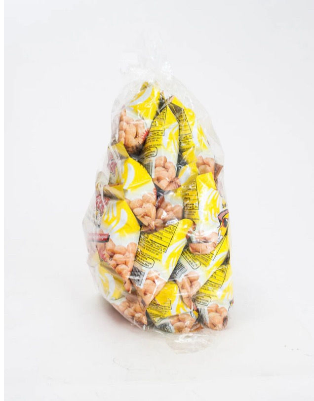Thumbnail: Nkatie burger peanut Snacks , net weight per pack is  50g, pack of 6(300g)
