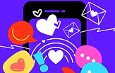Use over 160++Emoji-Best collection of Touching Lives Animated Stickers themed Emoji and Stickers.