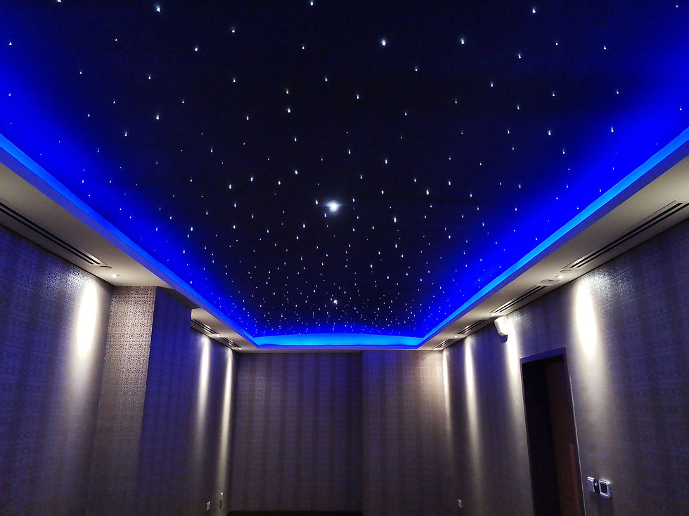 Mount Elizabeth fibre optic lighting starry sky