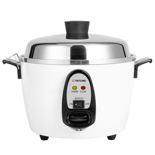 TATUNG 6Cup Rice Cooker Stainless Steel MultiFunctional