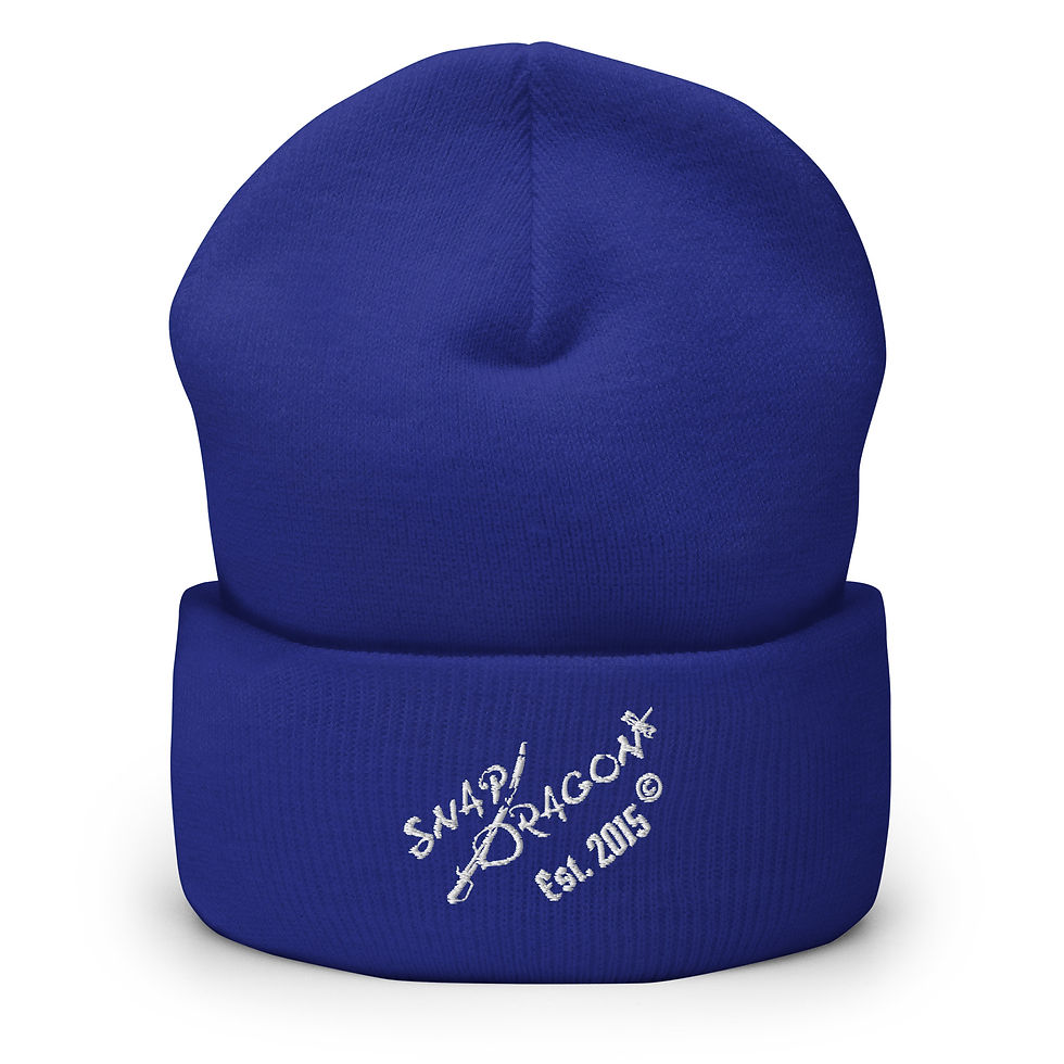 Thumbnail: Cuffed Beanie - White Logo