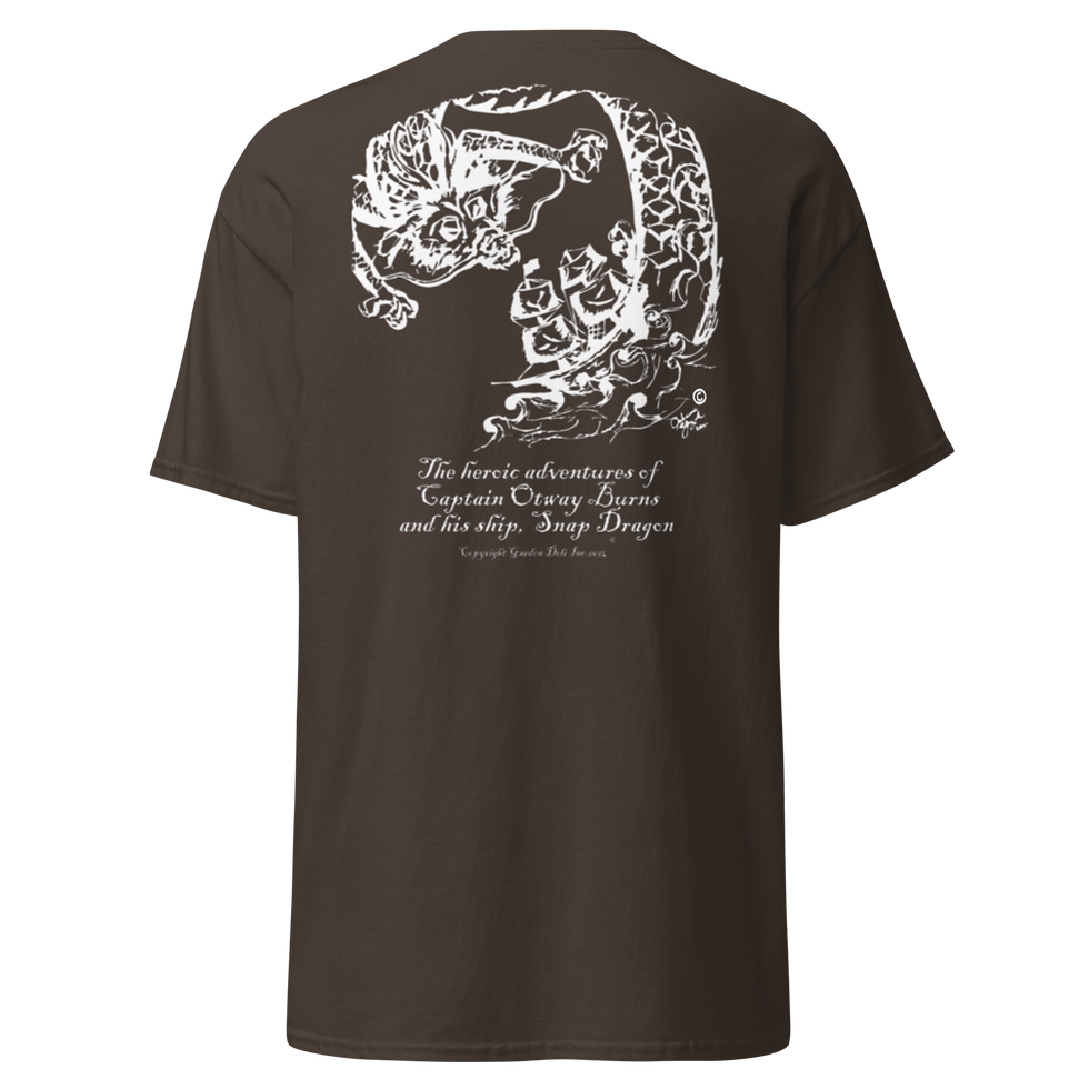 Thumbnail: T-Shirt - "Chalk Dragon" White Logo