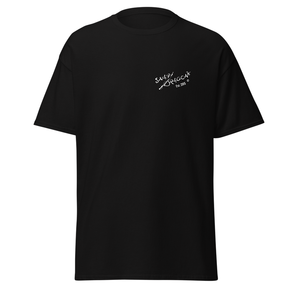 Thumbnail: T-Shirt - "Chalk Dragon" White Logo