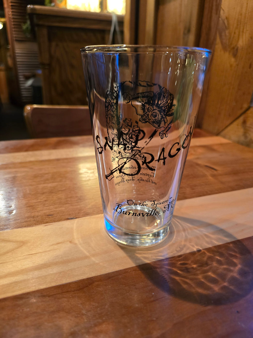 Thumbnail: Snap Dragon "CHALK DRAGON" Pint Glass