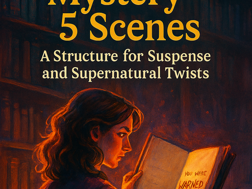 Write a Paranormal Mystery in 5 Scenes