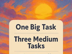 The Fastest Way to a Productive Day