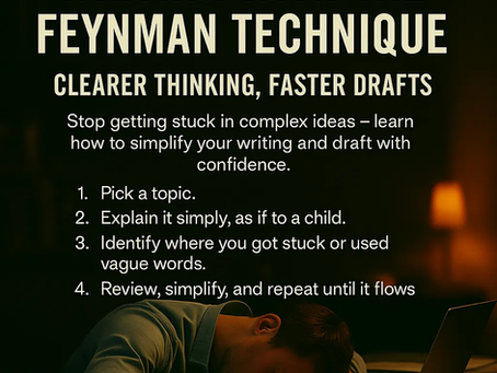 Think Clear, Write Fast