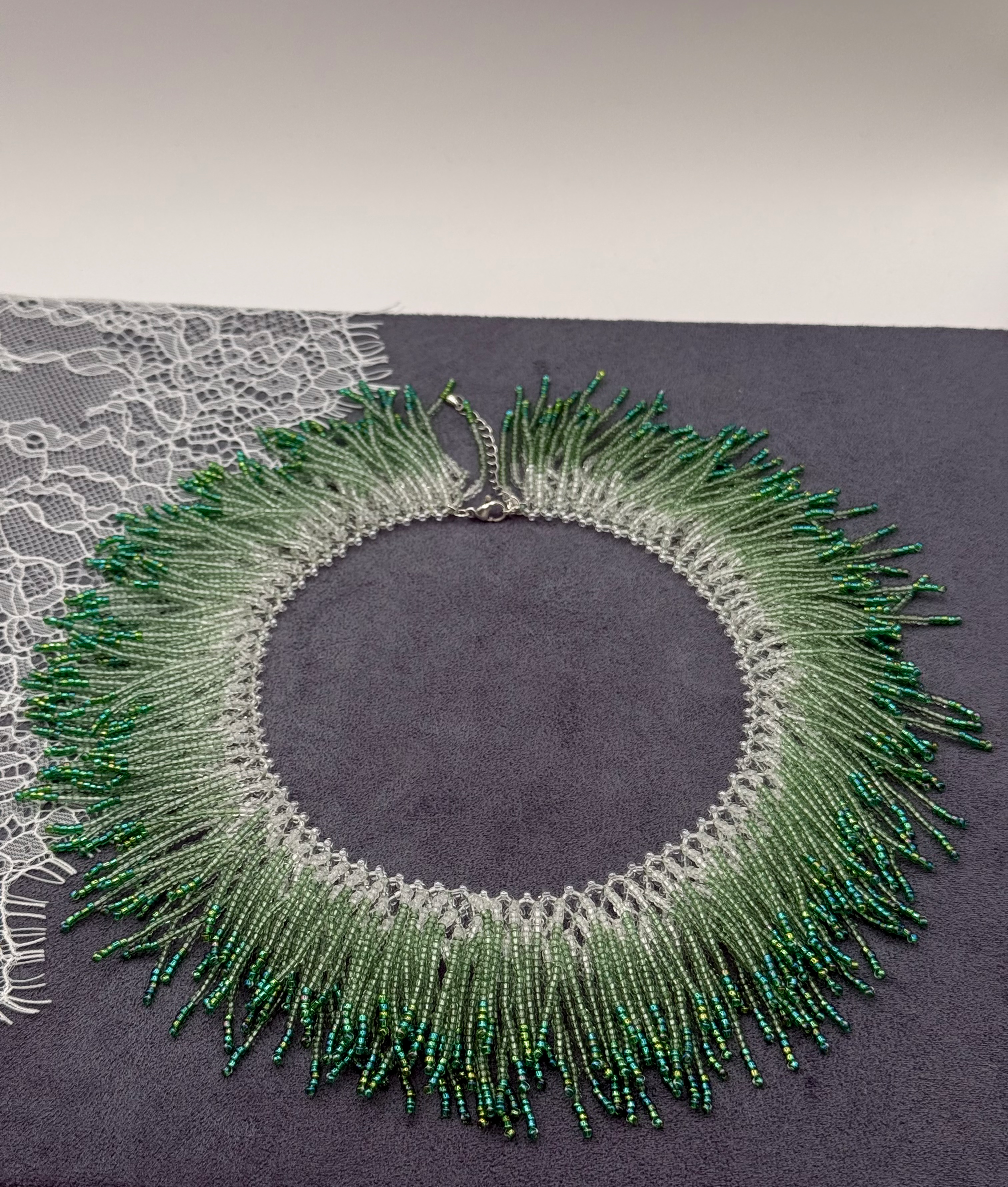 Collana "Green grass"