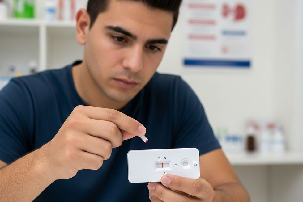 Teste rápido de HIV