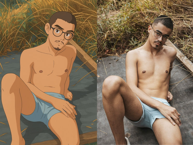 Foto Versão Anime
