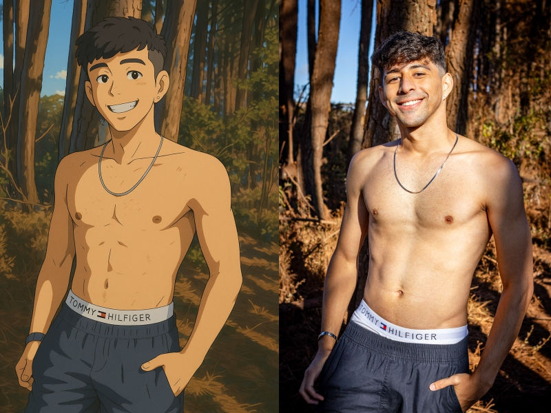 Foto Versão Anime
