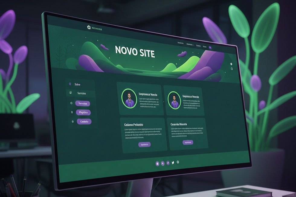 tempo para refazer site