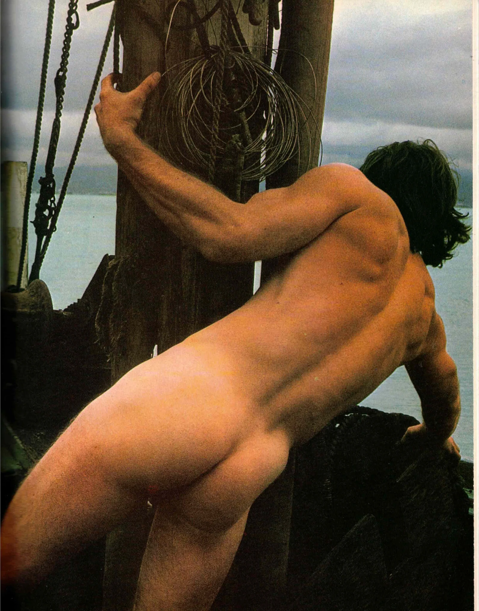 foto de homem pelado anos 80