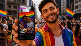 Guia digital da Parada LGBT+ de BH