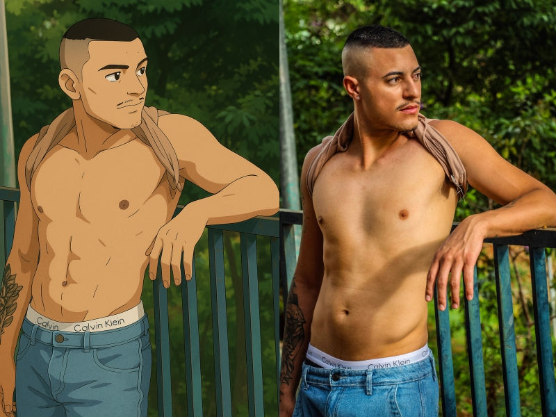 Foto Versão Anime