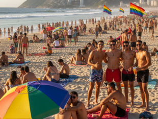 praias gays no Brasil