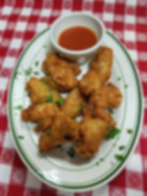 Chicken Wings Nino's Pizza Mastic Beach NY