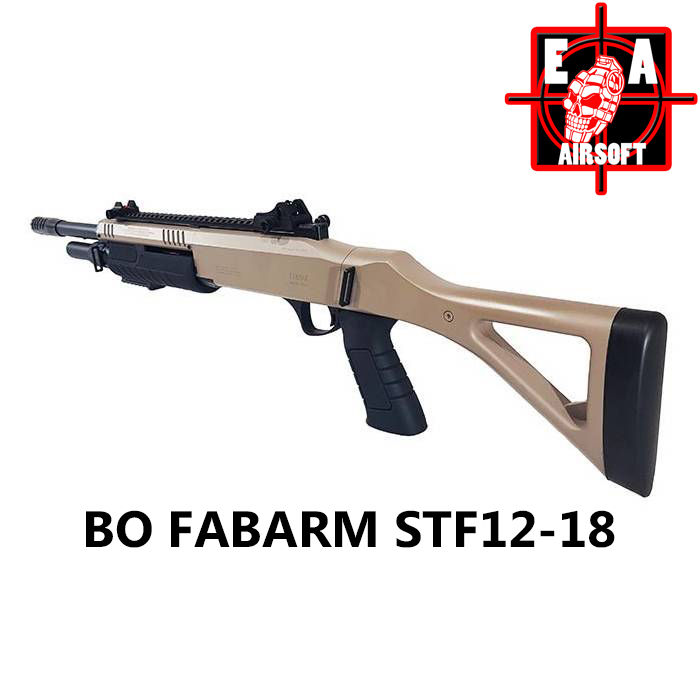 Thumbnail: FABARM SFT12  18" FDE SPRING Shotgun
